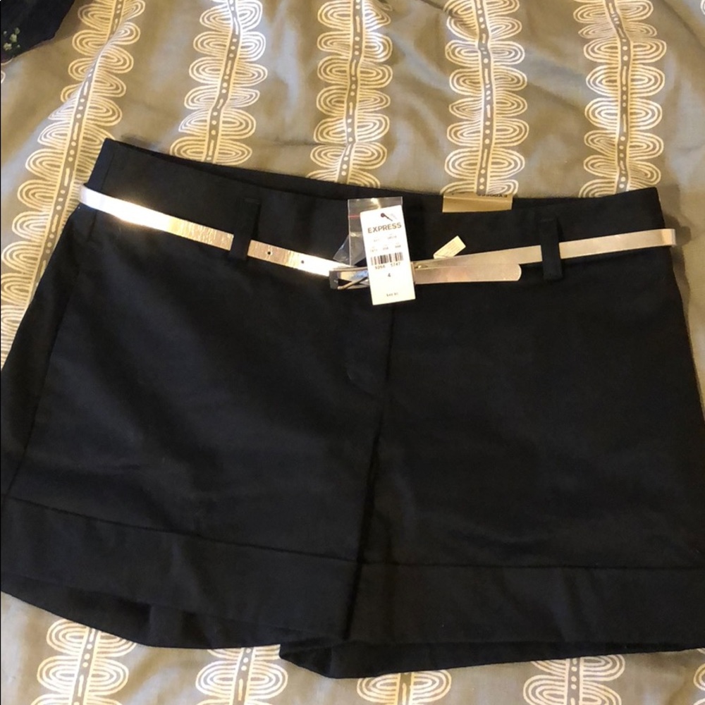 NWT black Express shorts